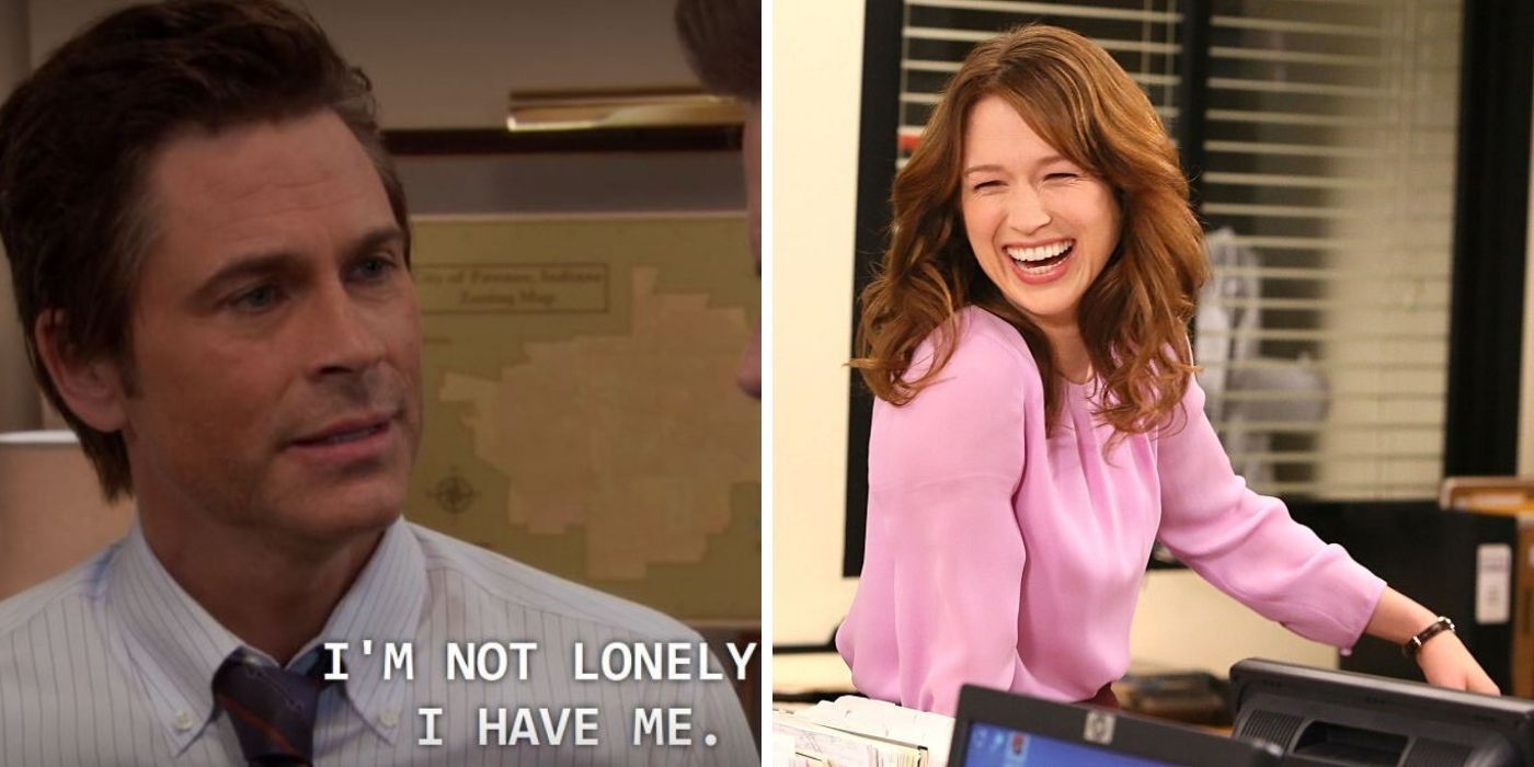 the office x parks and rec - chris and erin