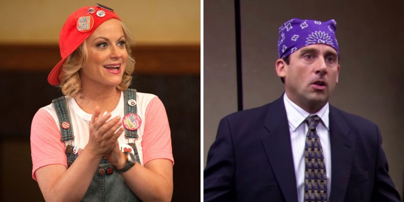the office x parks and rec - leslie and michael