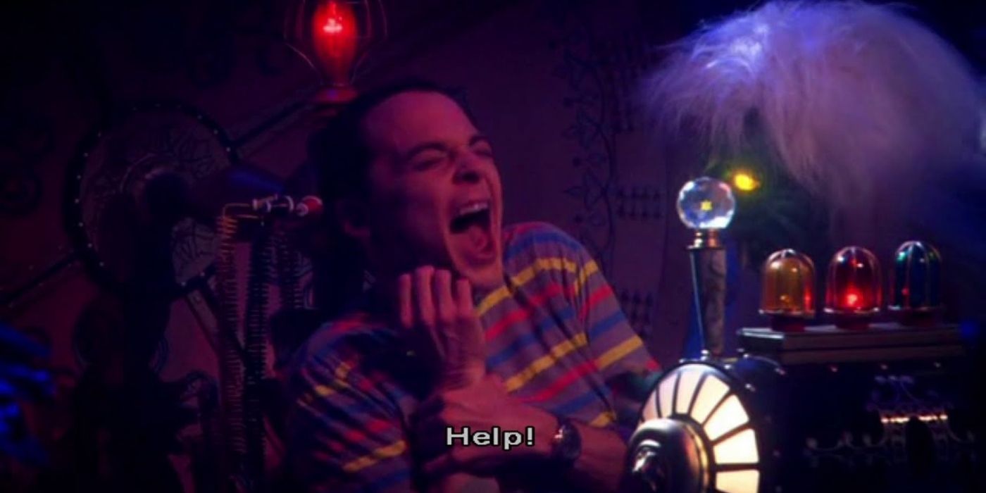 the time machine in the big bang theory
