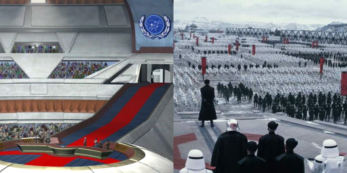 The United Federation of Planets versus The First Order Star Trek/Star Wars Crossover