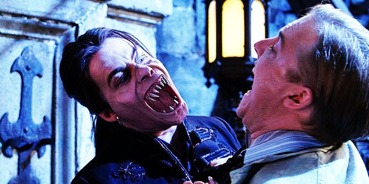 Dracula attacking in Van Helsing