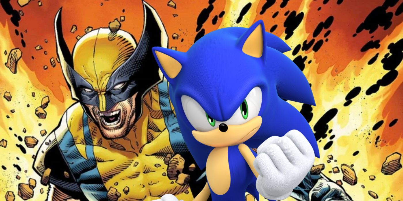 wolverine and sonic the hedgehog