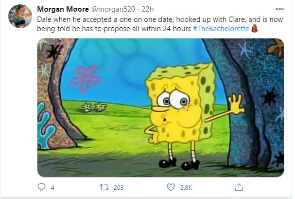 Twitter Reacts: Clare’s Engagement To Dale Is The Most Chaotic Thing To Happen in 2020