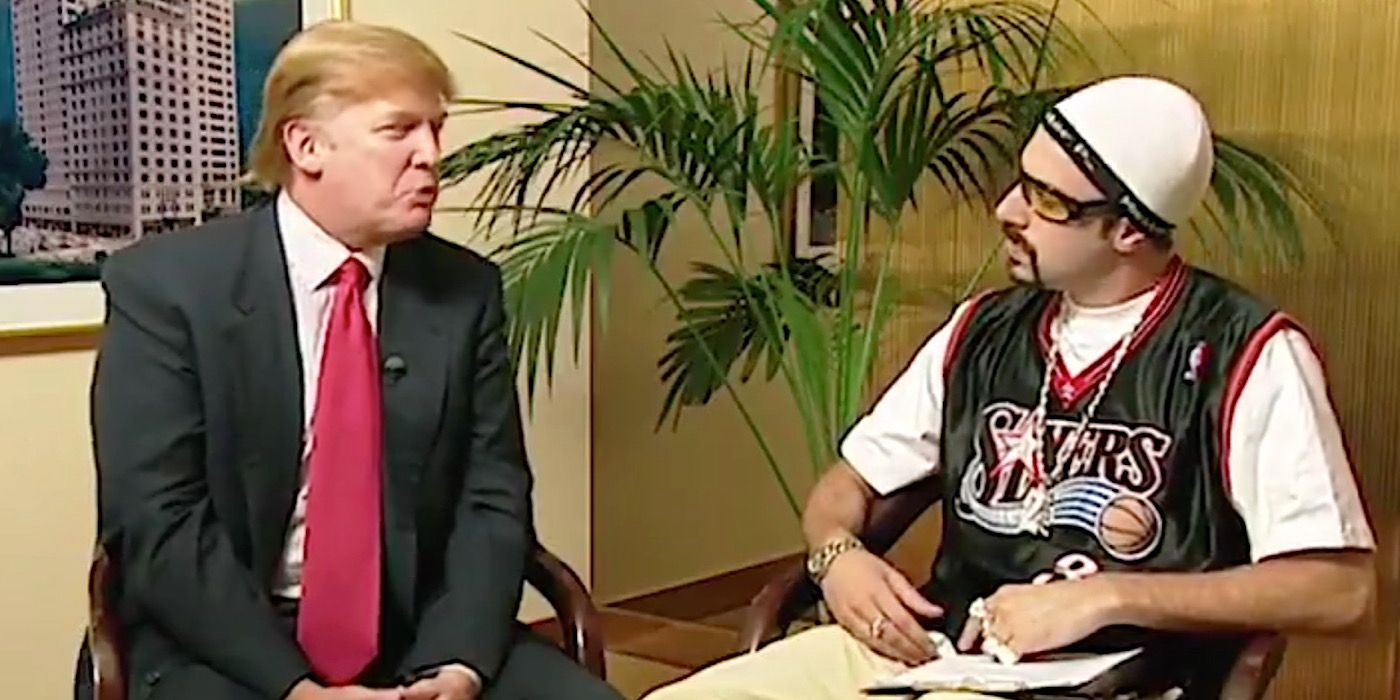 Donald Trump Being Interviewed By Ali G
