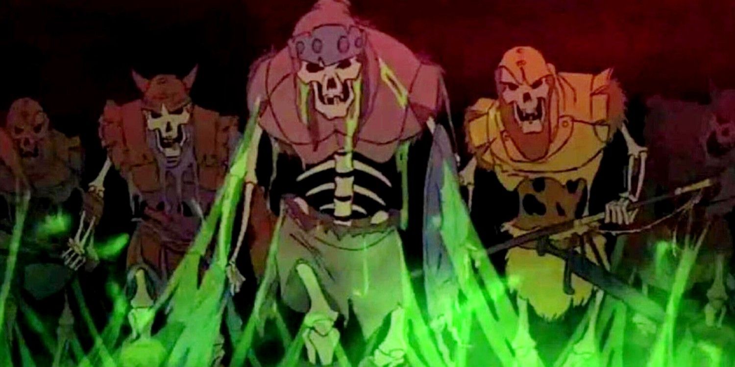 A still from Disney's animated movie The Black Cauldron.