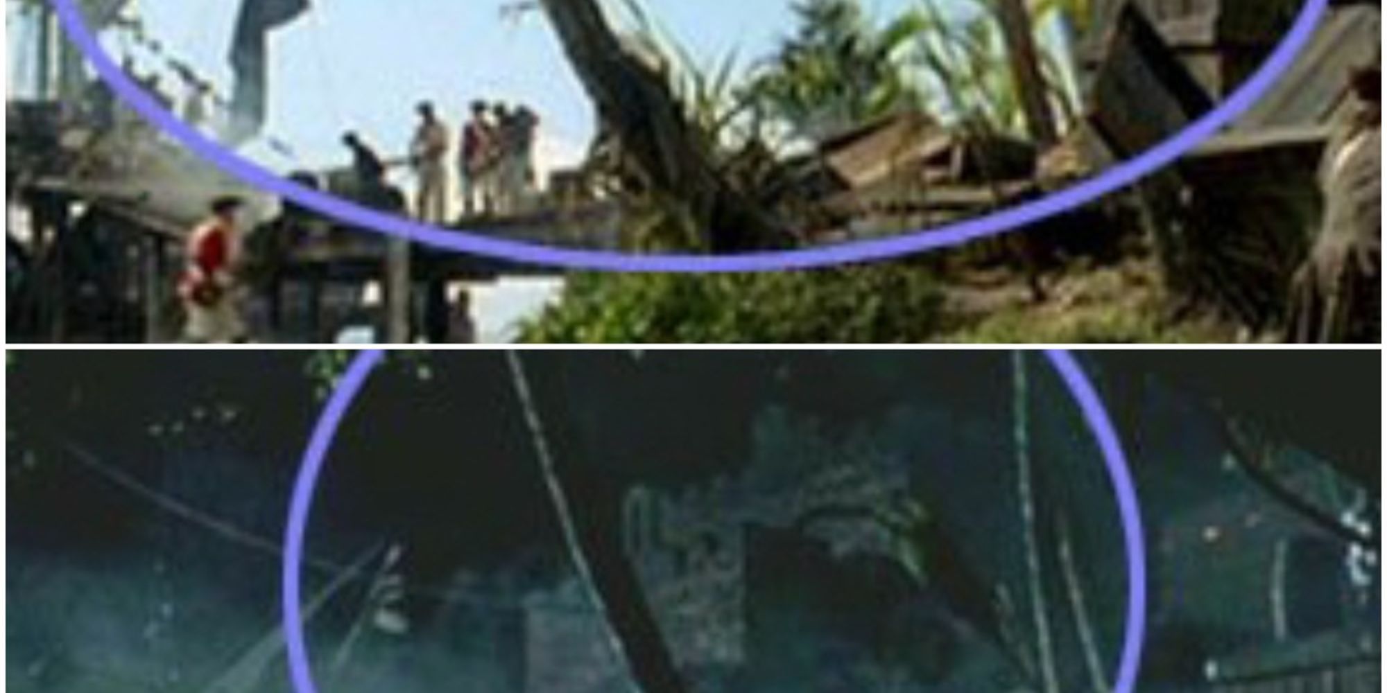 A Fort, A Parapet and a Line Gone in Pirates Of The Caribbean