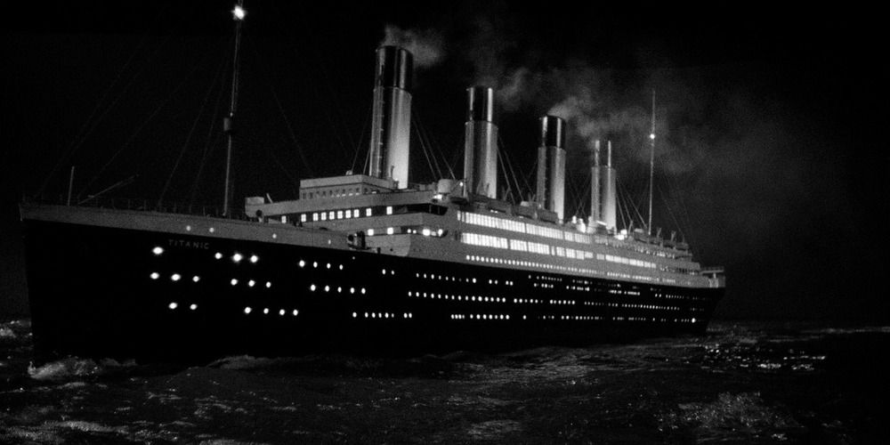 The Titanic in A Night To Remember (1958)