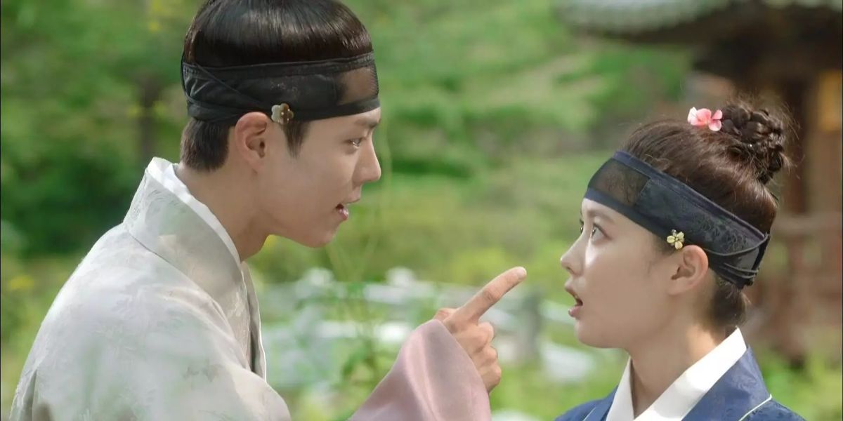 A Scene From Kdrama Love In The Moonlight with Lee Yeong