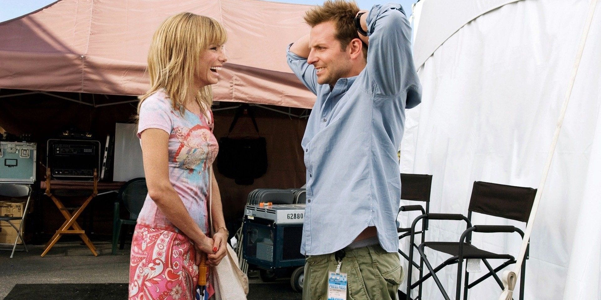 Mary laughs with Steve in All About Steve
