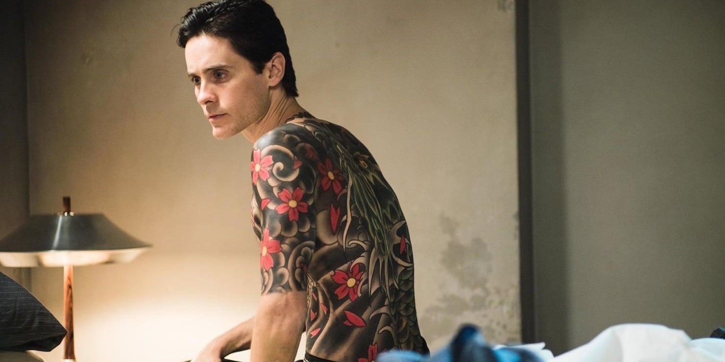 Jared Leto in The Outsider looking off camera