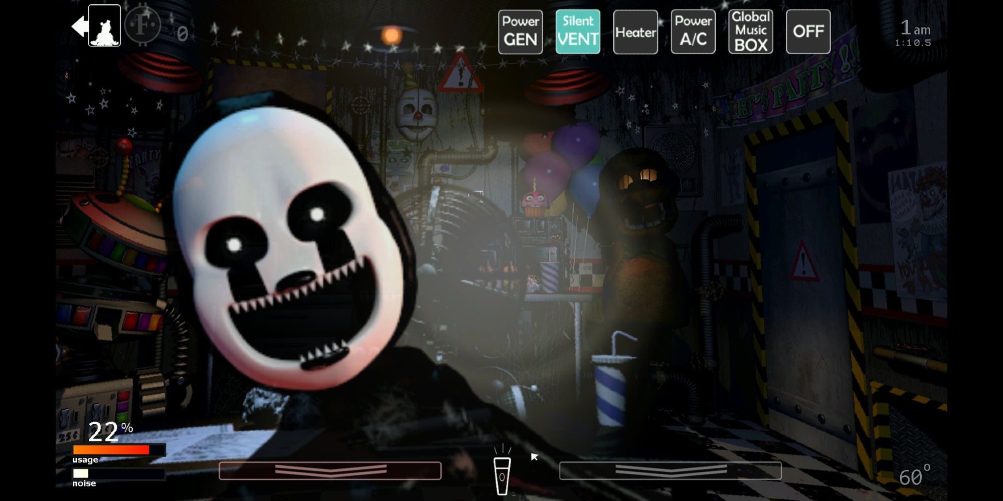 A screenshot of Ultimate Custom Night