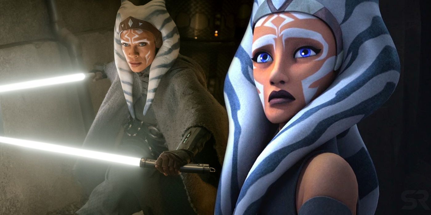 Ahsoka Tano in The Mandalorian and Star Wars Rebels