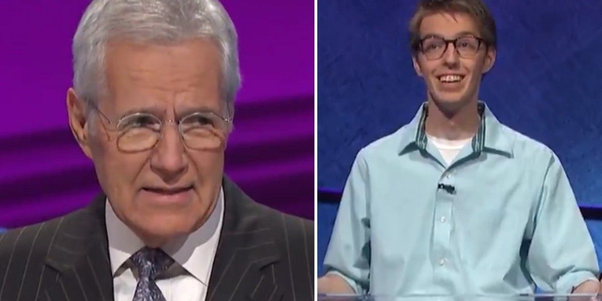 Alex Trebek trolling nerdy Jeopardy contestants 
