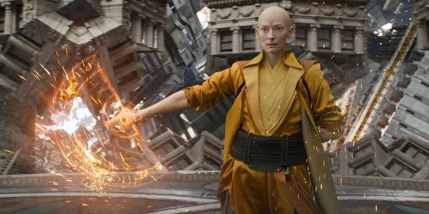 Ancient One uses her powers in the MCU