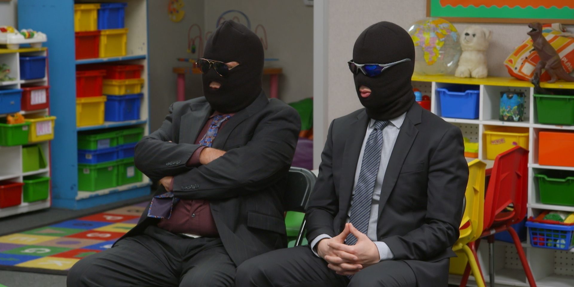 Nathan And Andy In Disguise