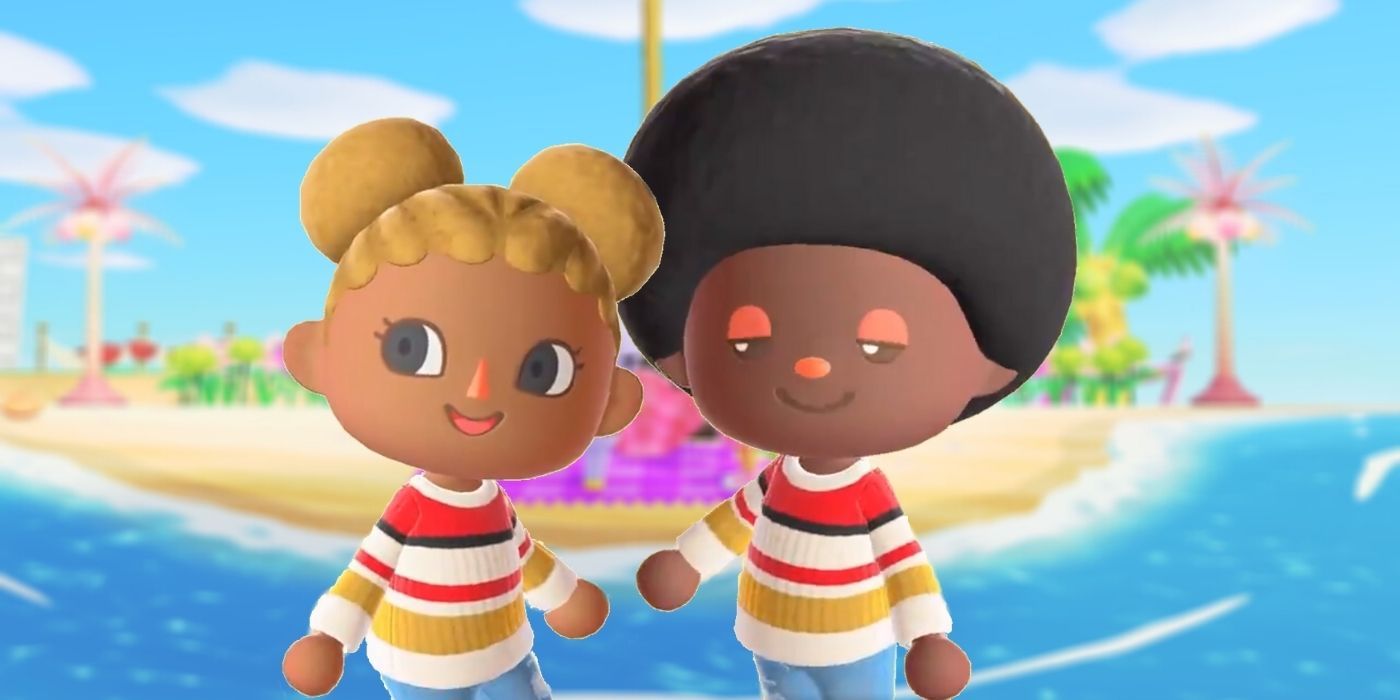 Animal Crossing Inclusive Hairstyles