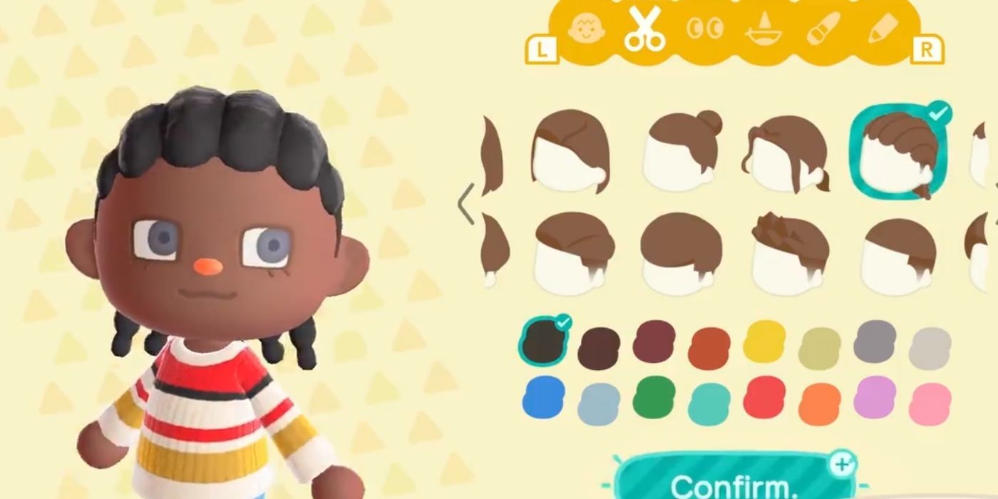 Animal Crossing New Hairstyles