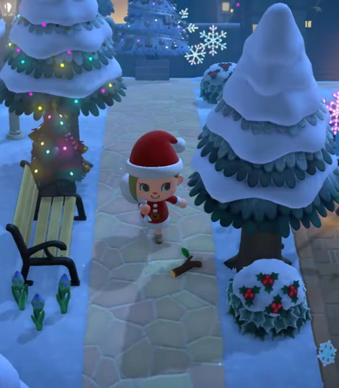 A player brings toys to her villagers on Toy Day in Animal Crossing: New Horizons