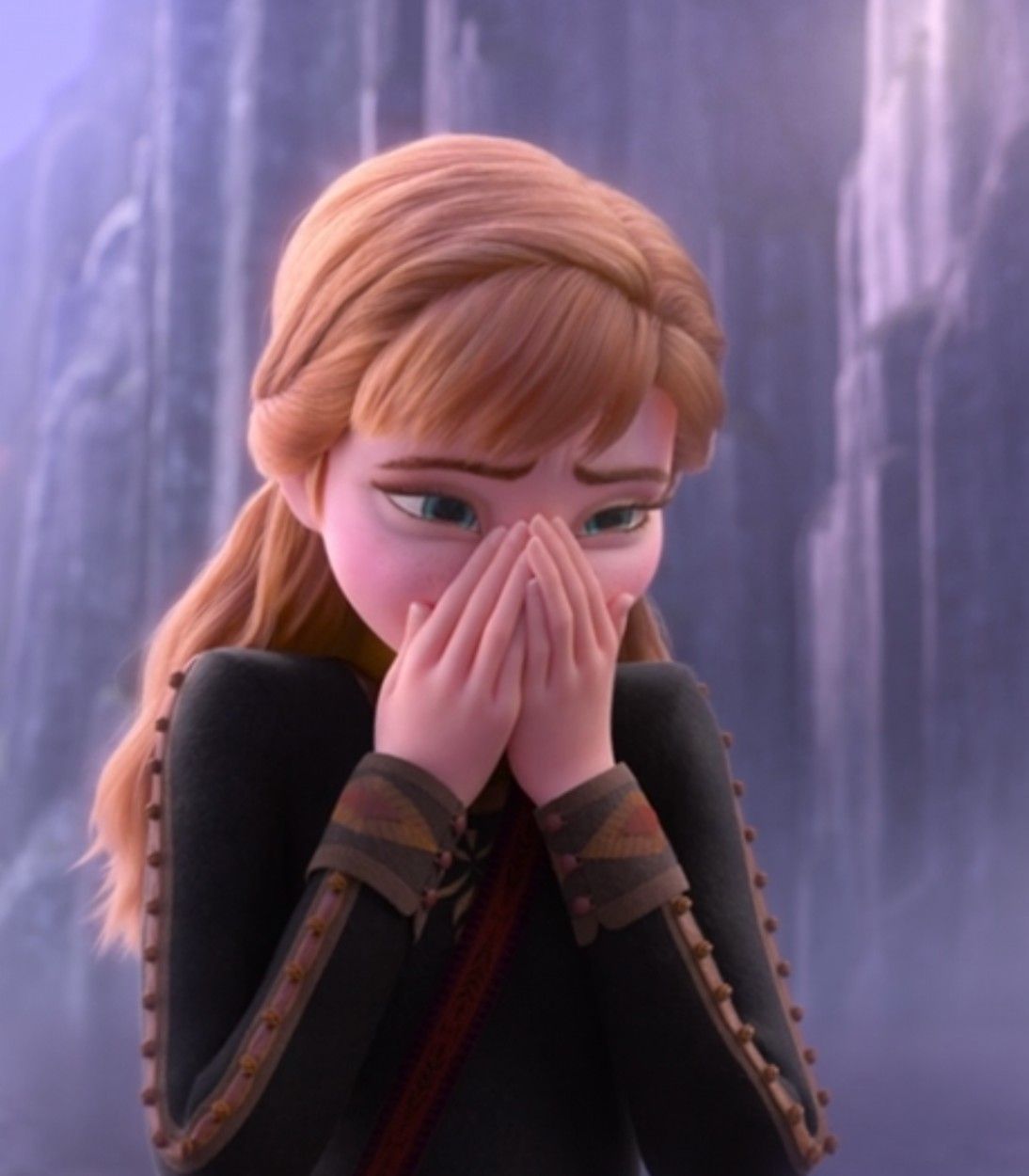 Anna accepts Kristoff's proposal Frozen 2
