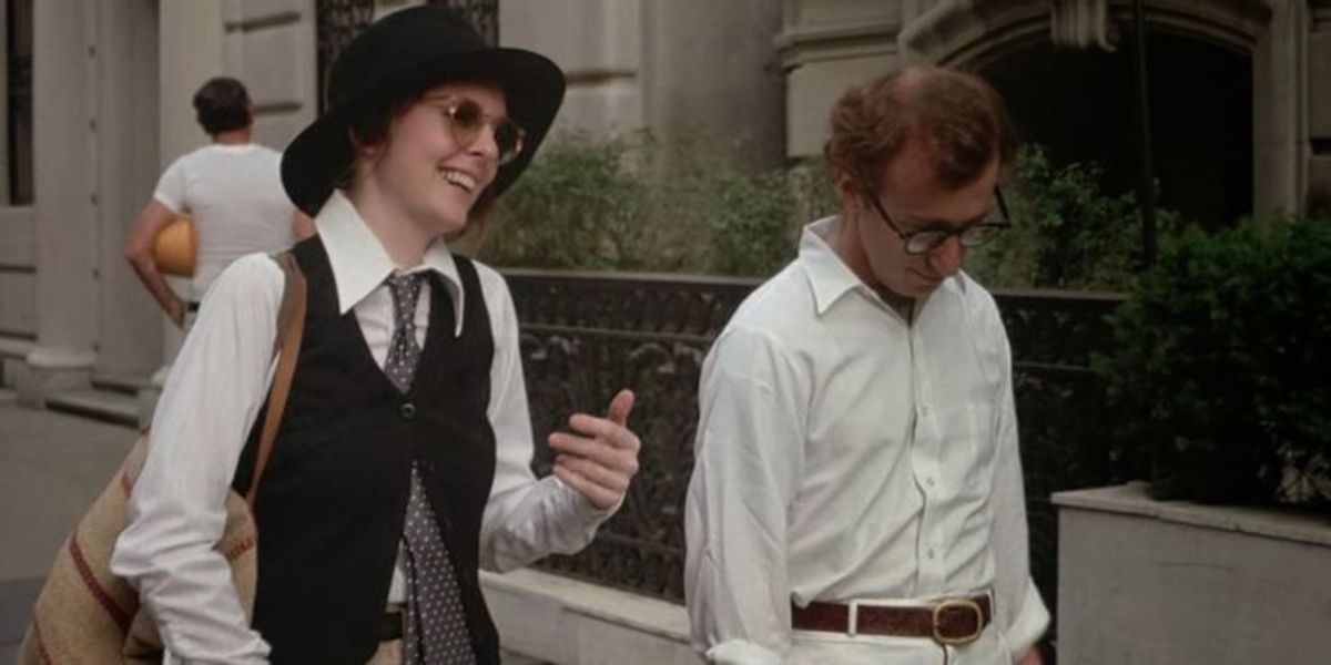 Diane Keaton and Woody Allen in Annie Hall