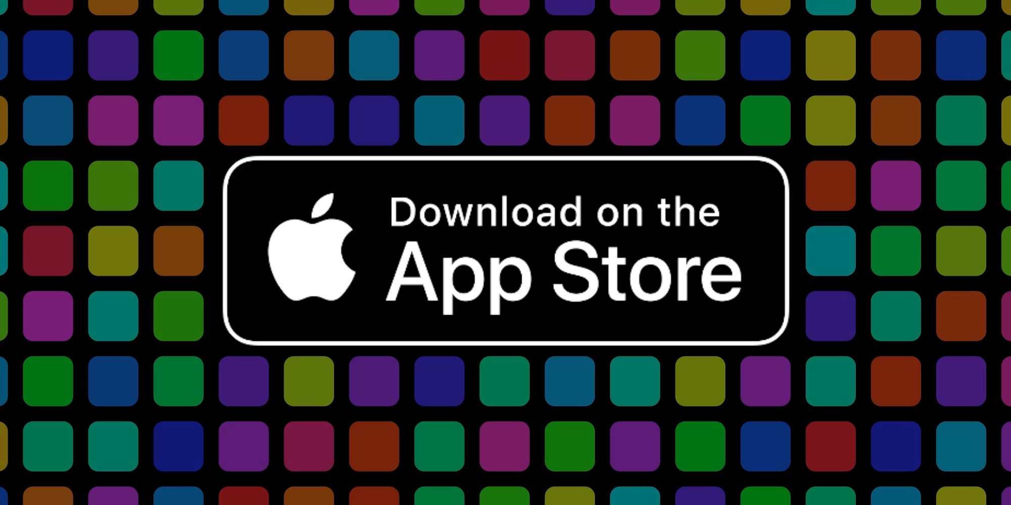 An image of the Apple app store logo