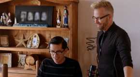 Kenny Niedermeier and Armando Rubio In 90 Day Fiance in black shirts