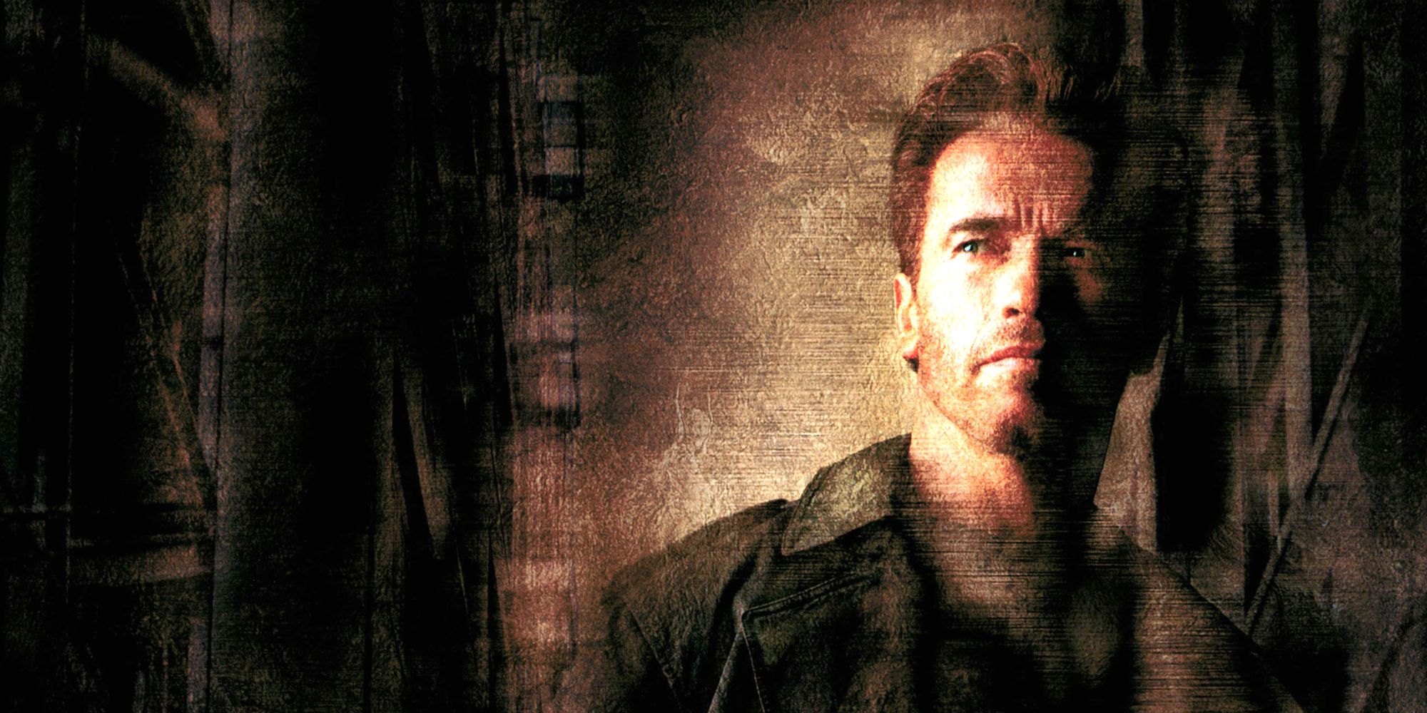 Arnold Schwarzenegger as Detective Jericho Cane in End of Days promo image