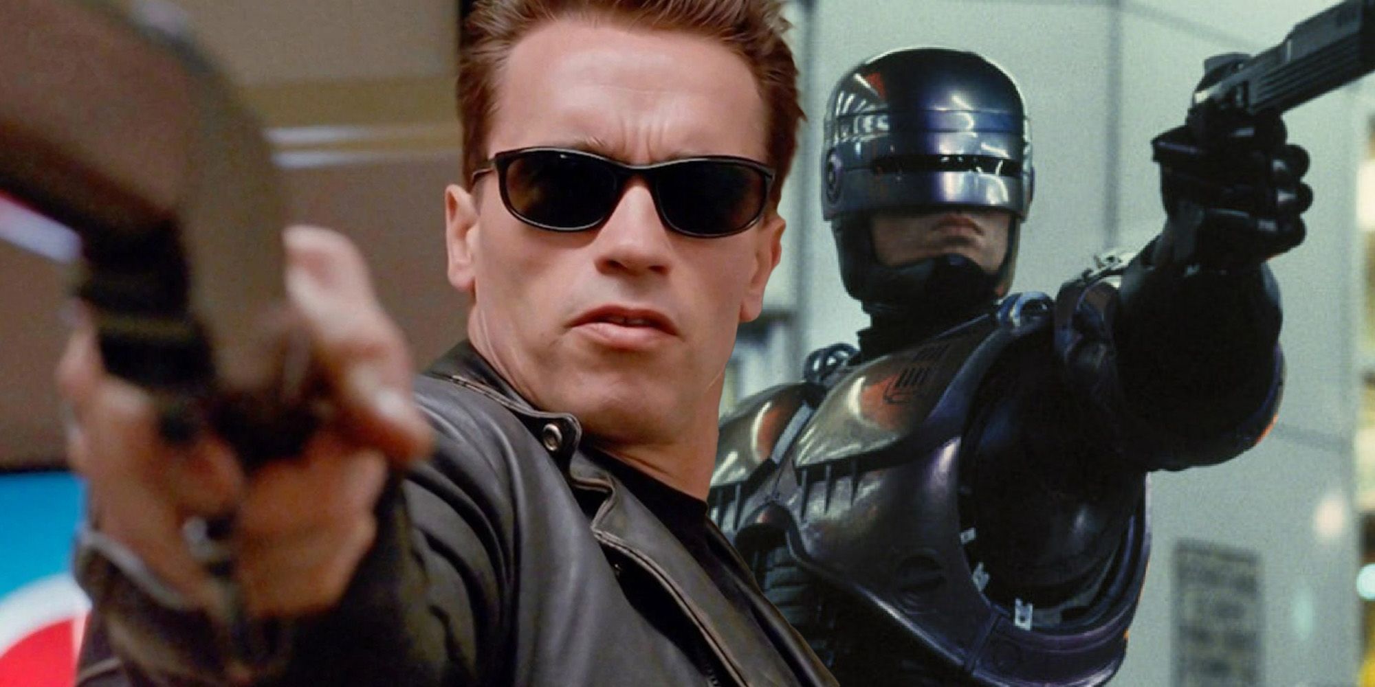 Arnold Schwarznegger Terminator Robocop crossover