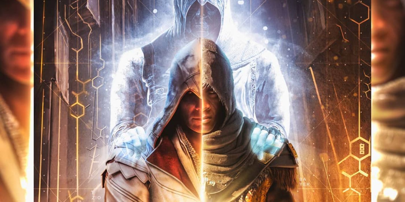 Assassins Creed Tv Show Art Brings Together Altair Ezio Bayek
