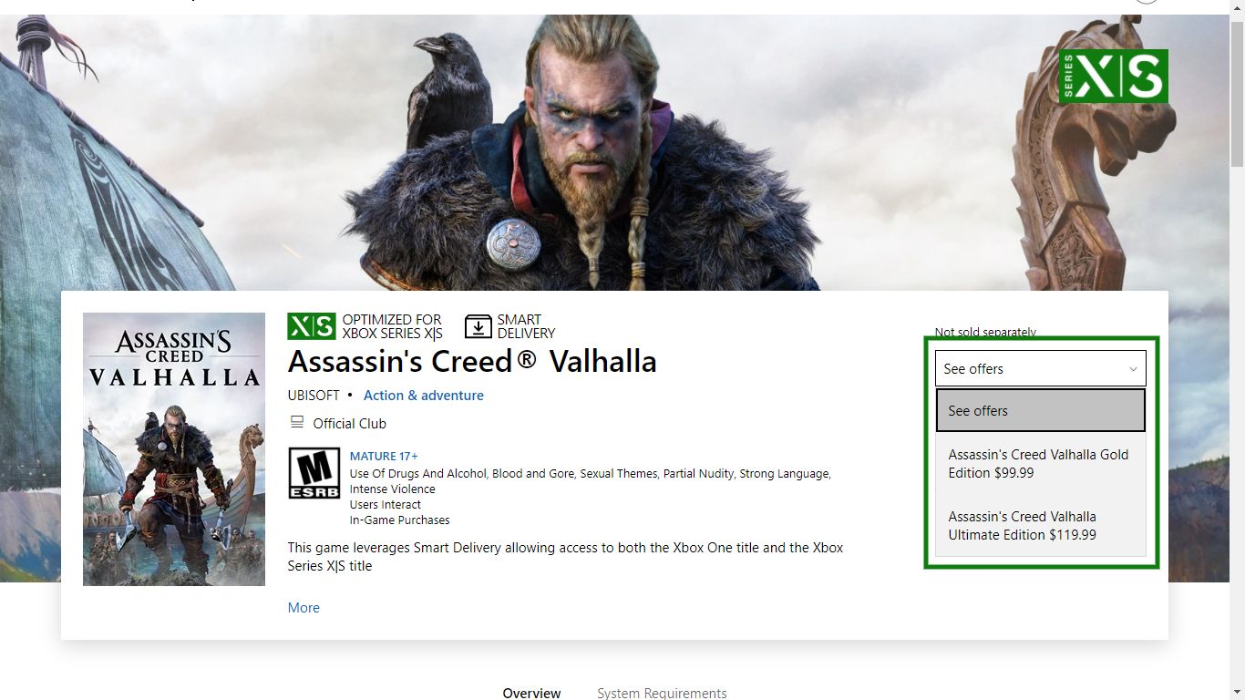 Assassin's Creed Valhalla Xbox Screenshot