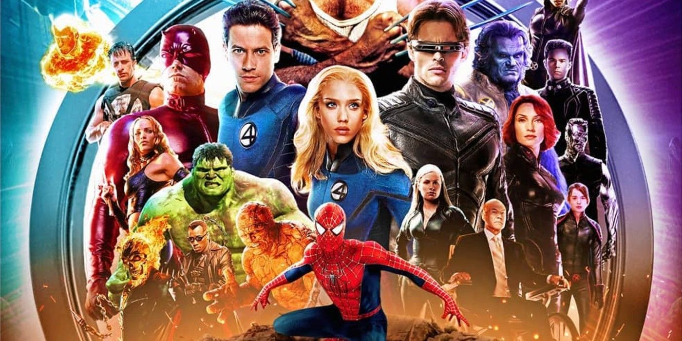 Avengers Fan Poster Unites Spider Man X Men More Pre Mcu Characters