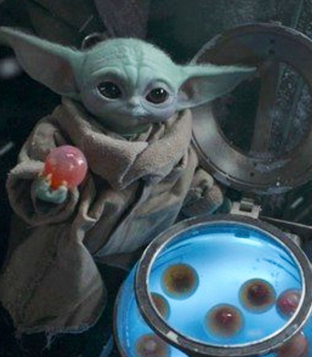 Baby Yoda Eggs The Mandalorian Vertical