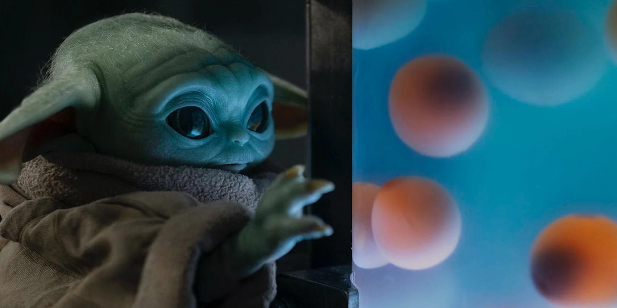 Baby Yoda with Eggs