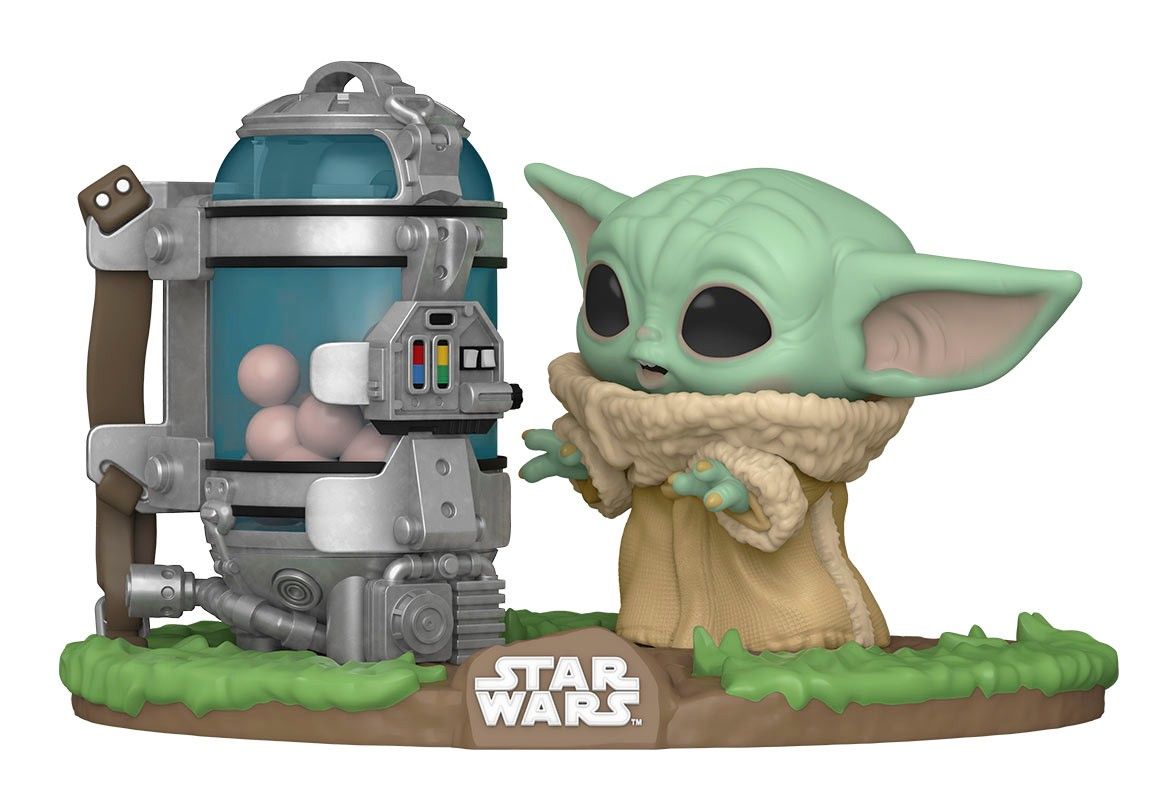 Baby Yoda with egg canister Funko