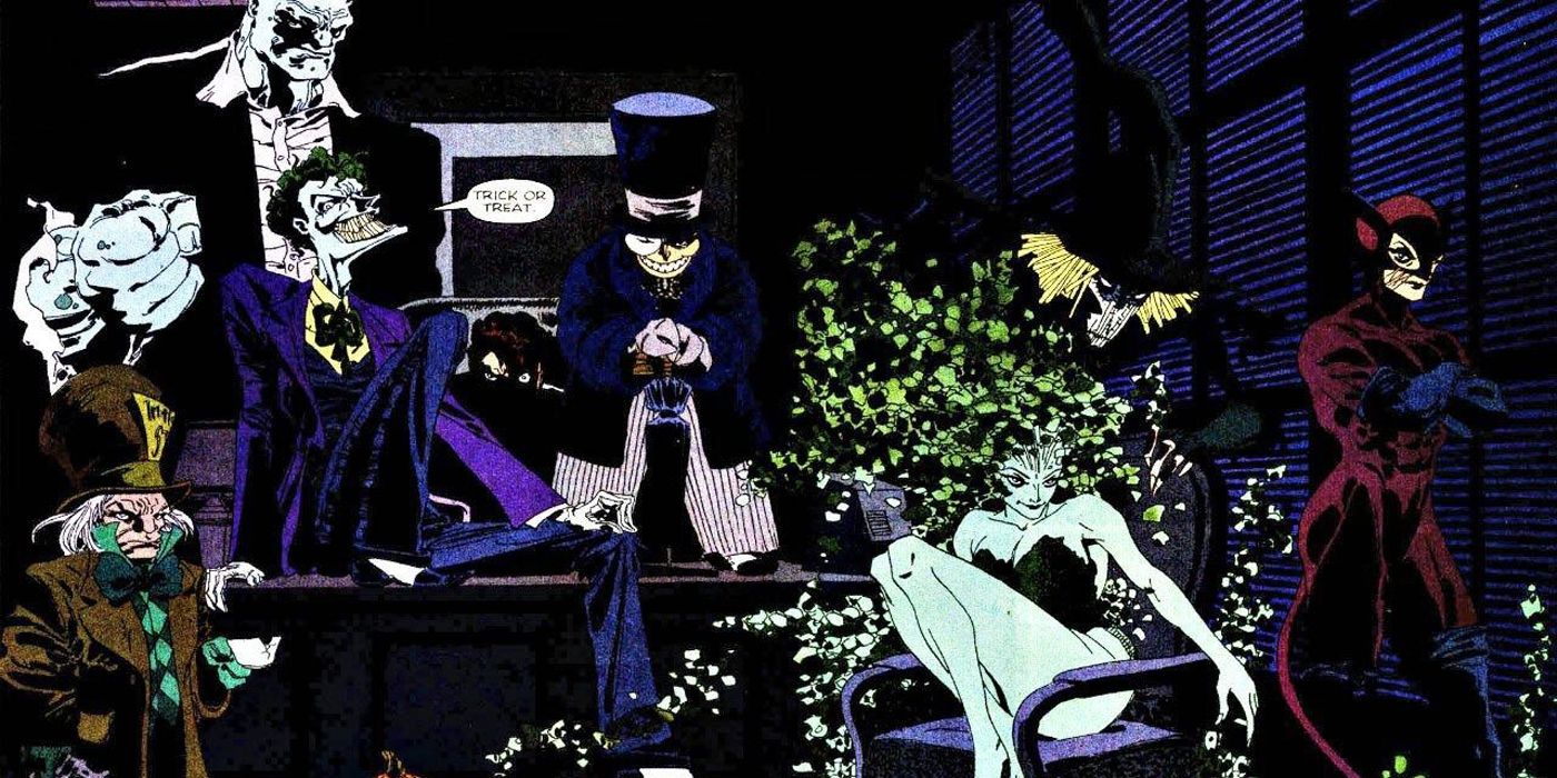 The villains assembled in Batman: The Long Halloween