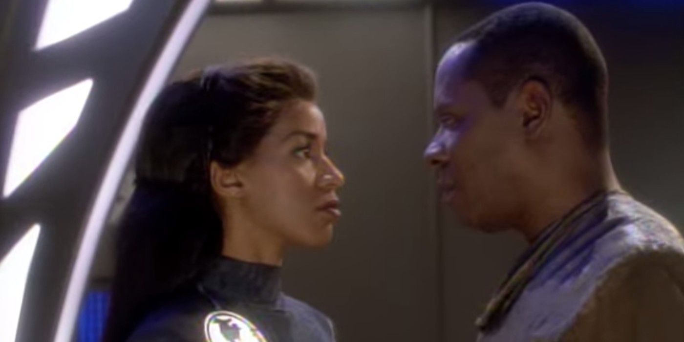 Benjamin Sisko And Jennifer Sisko Deep Space Nine