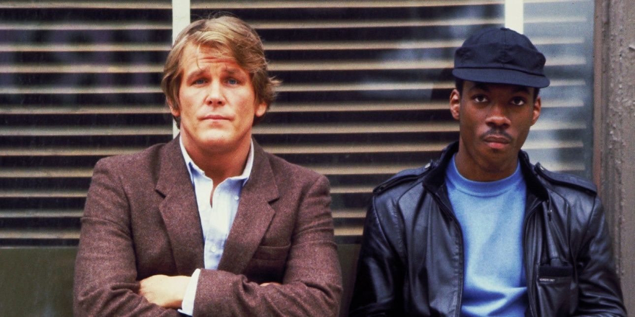 Nick Nolte and Eddie Murphy in 48 Hrs