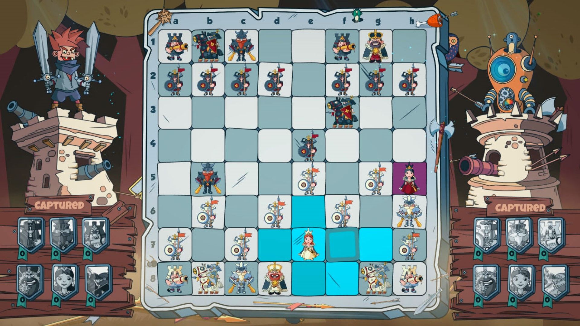 Brawl Chess Board