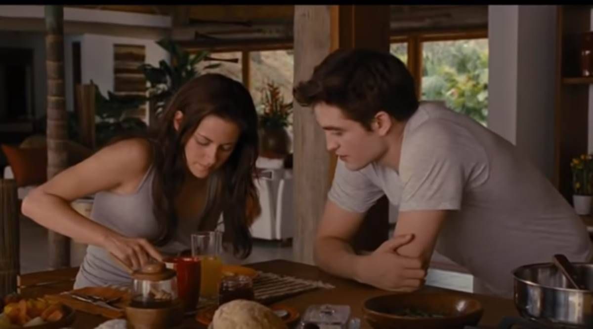 Edward and bella in breaking dawn