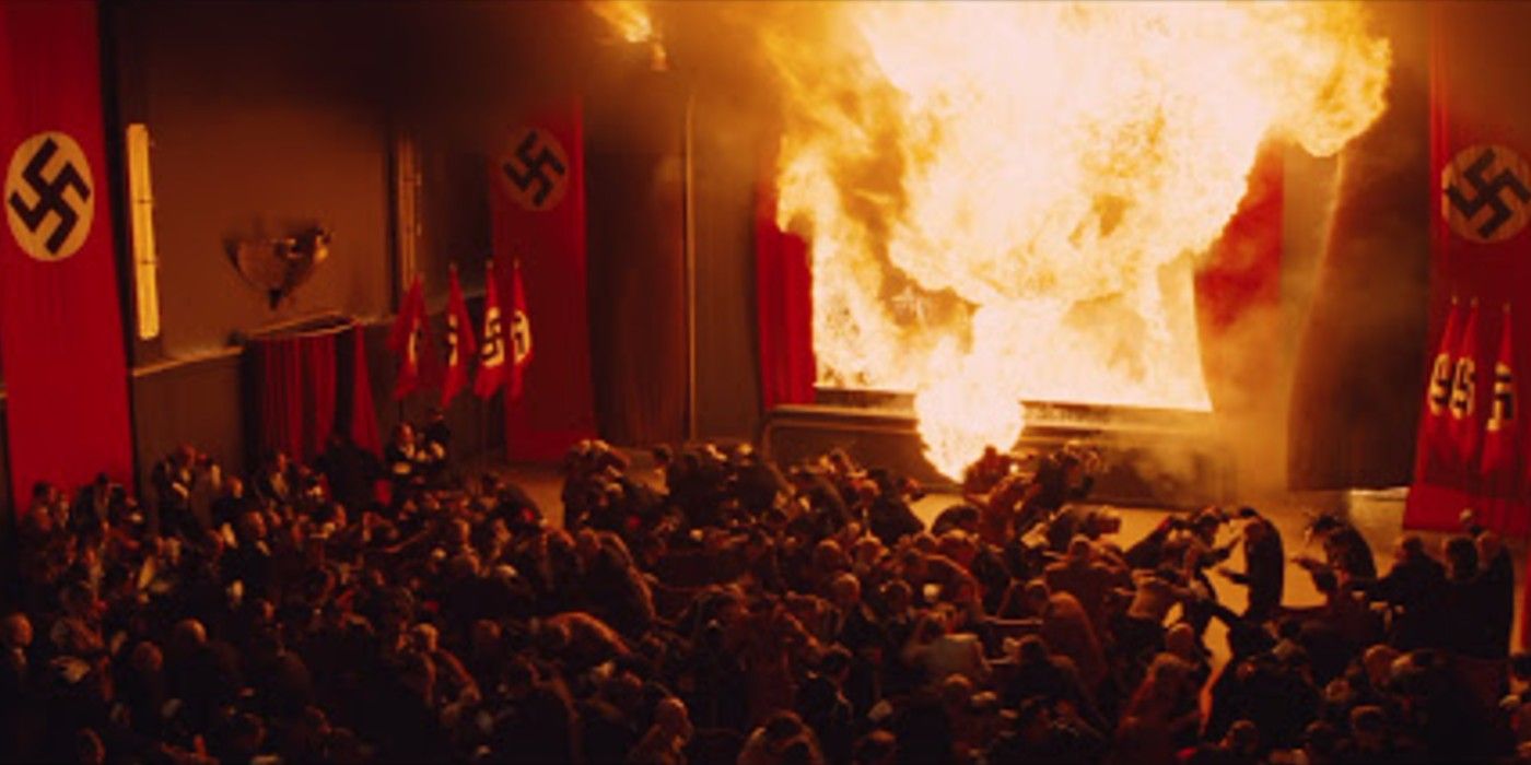 Burning Nazi Theater