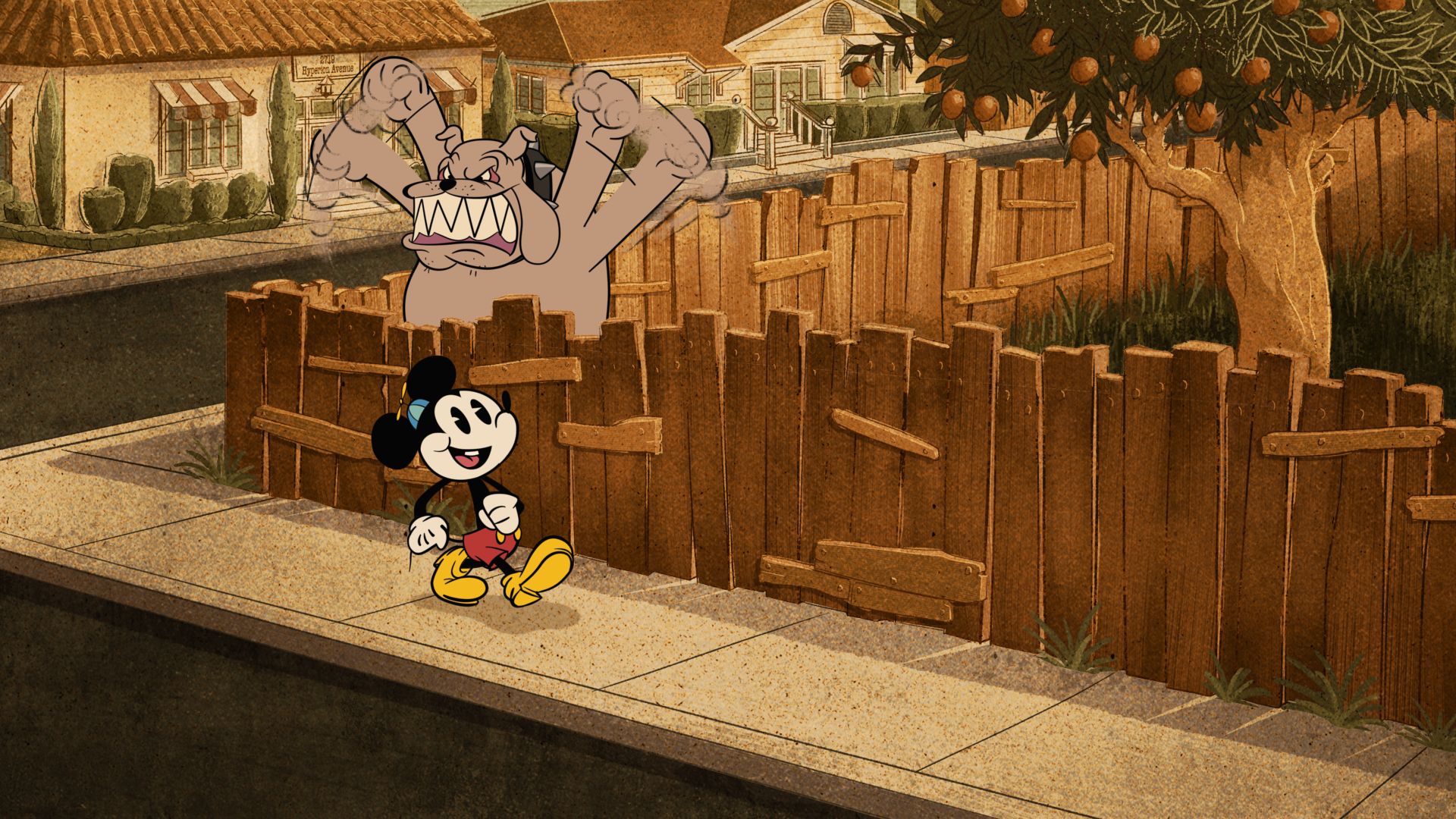 Butch the Bulldog in The Wonderful World of Mickey Mouse