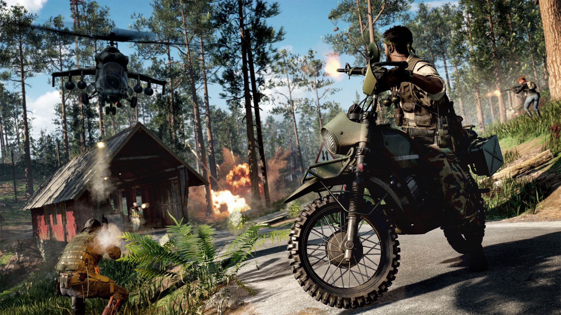 Call Of Duty Black Ops Cold War Chopper VS Bike