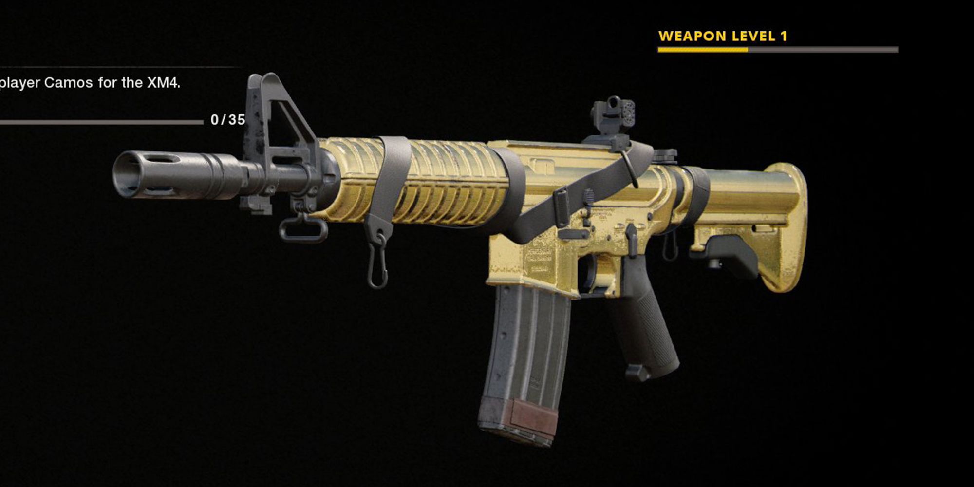 Call of Duty Black Ops Cold War Gold Skin