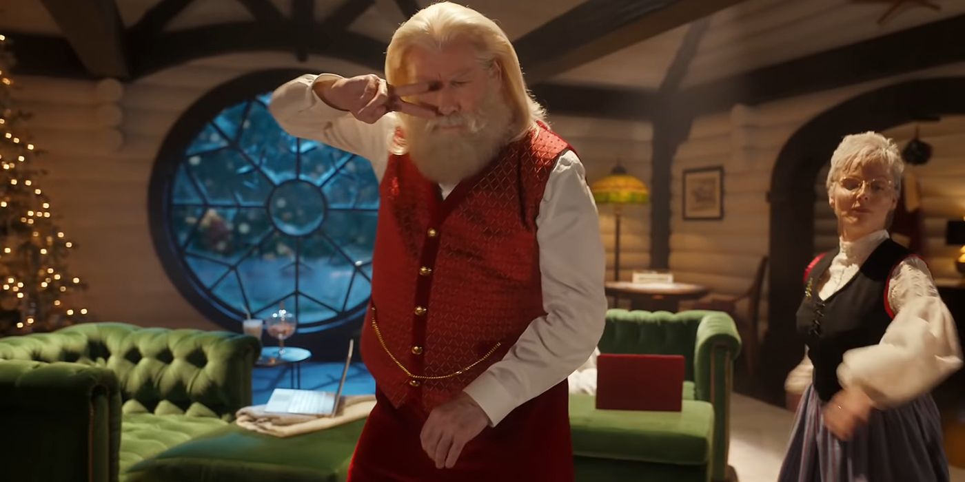 John Travolta Recreates Pulp Fiction Dance As Santa In New Ad