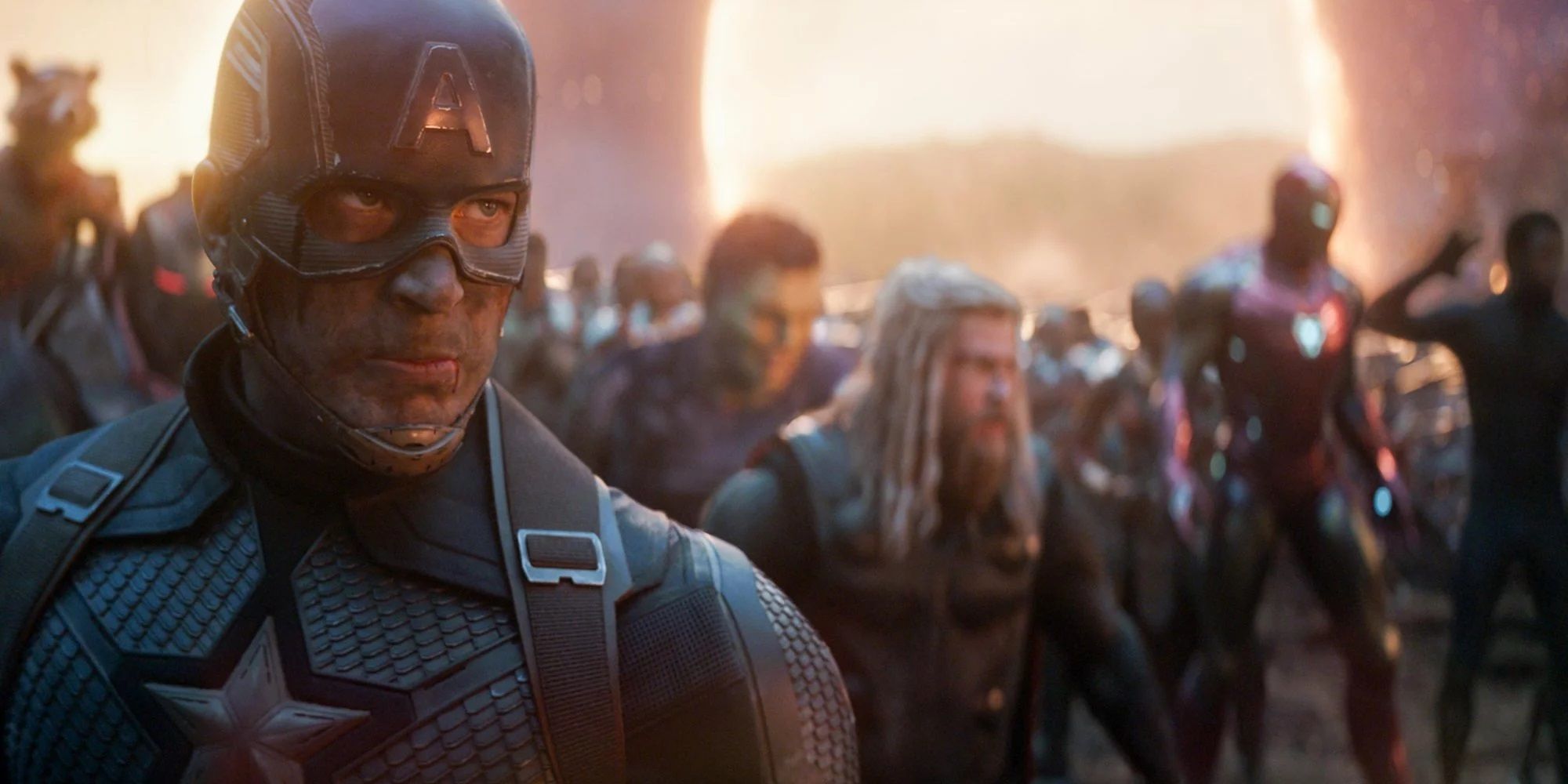 Captain America assembles the Avengers in Avengers Endgame