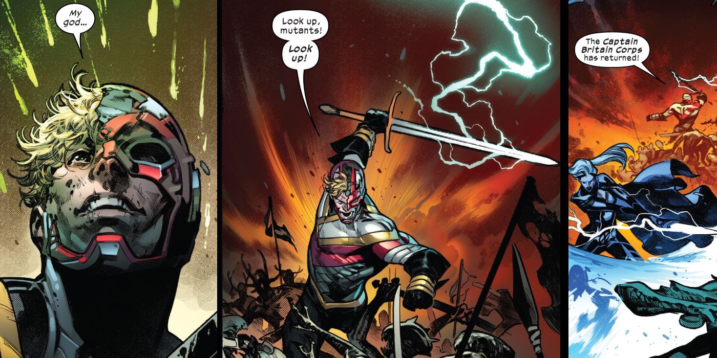 Captain Britain Corps Returns X-Men Comics