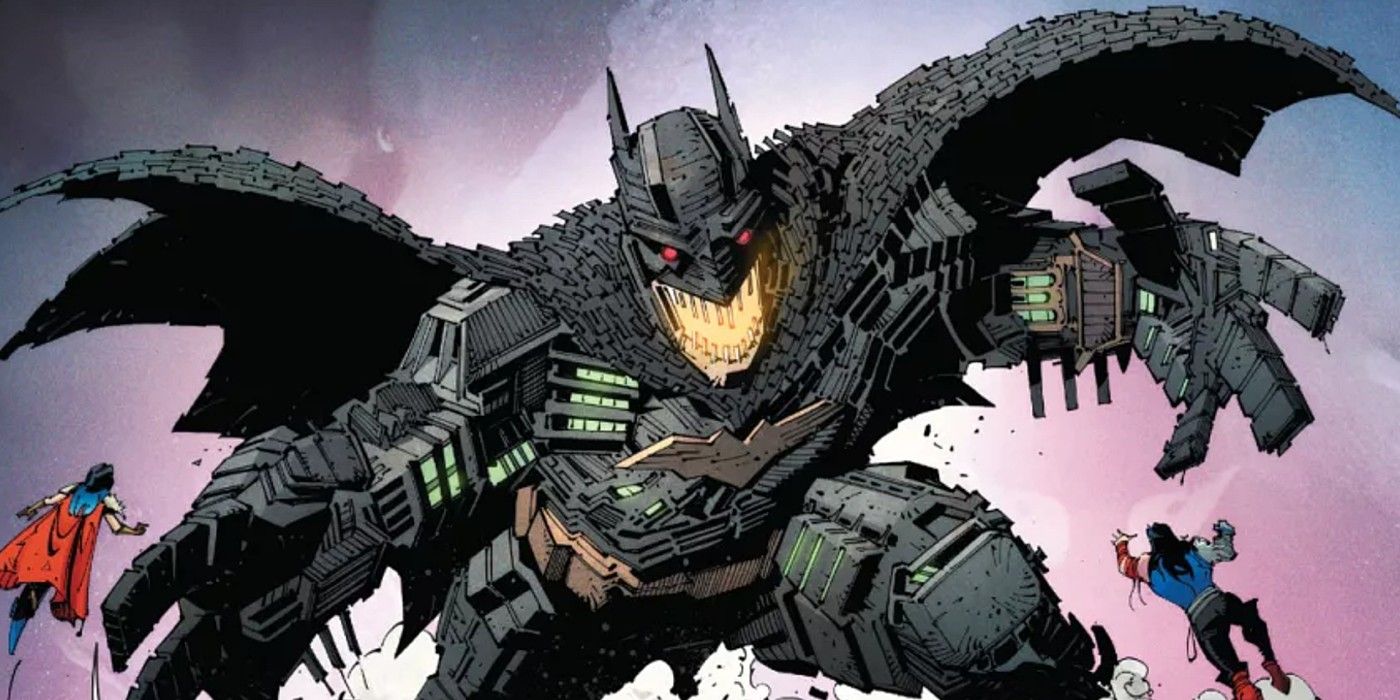 The Justice League Fight Batman's 'Castle Form' In Death Metal