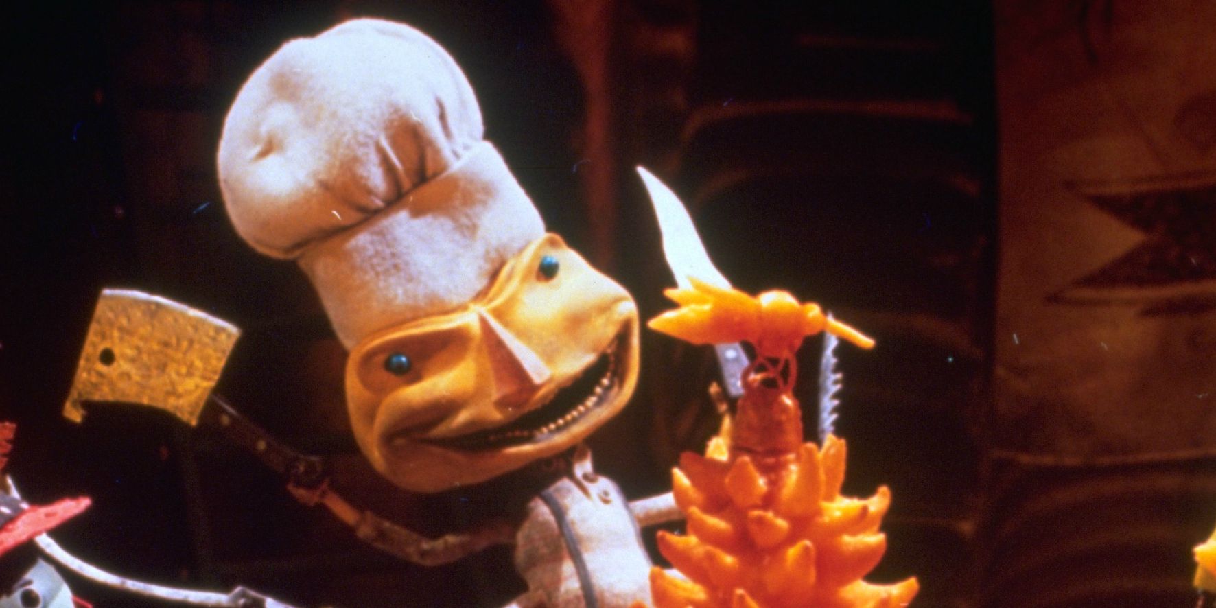 Centipede as a chef in James and the Giant Peach