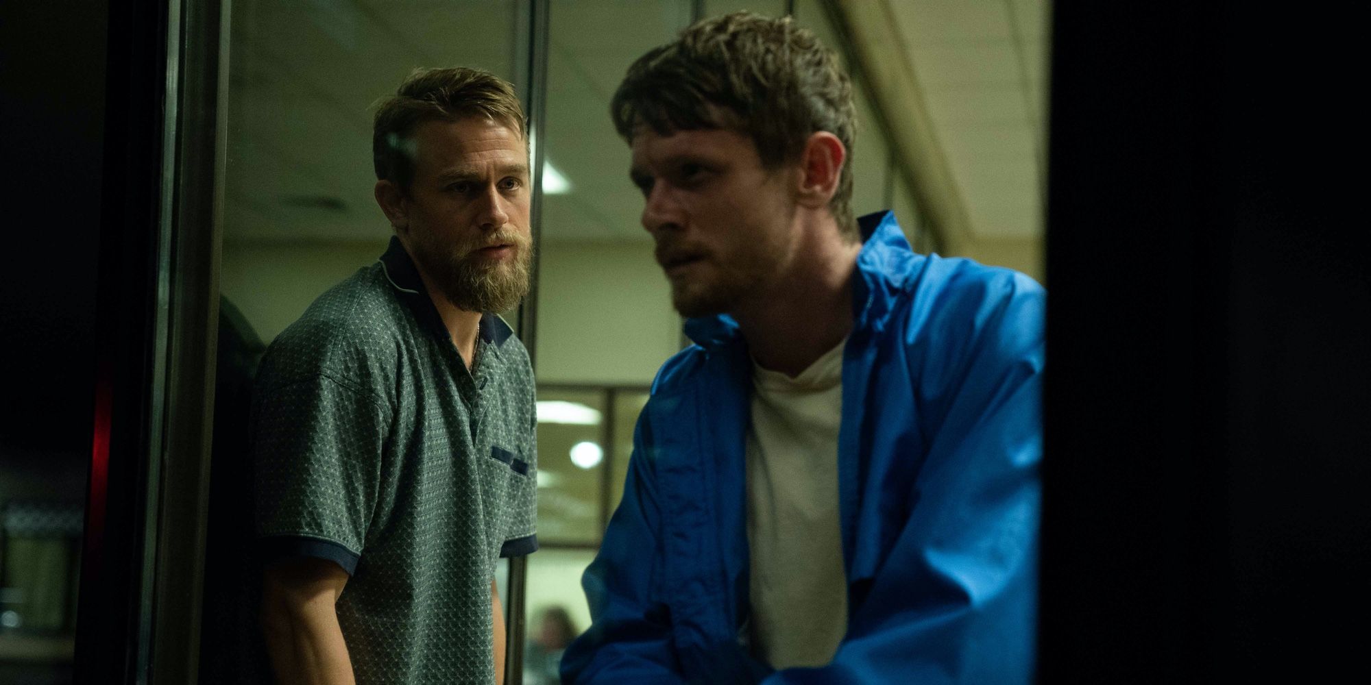 Charlie Hunnam and Jack O'Connell in Jungleland