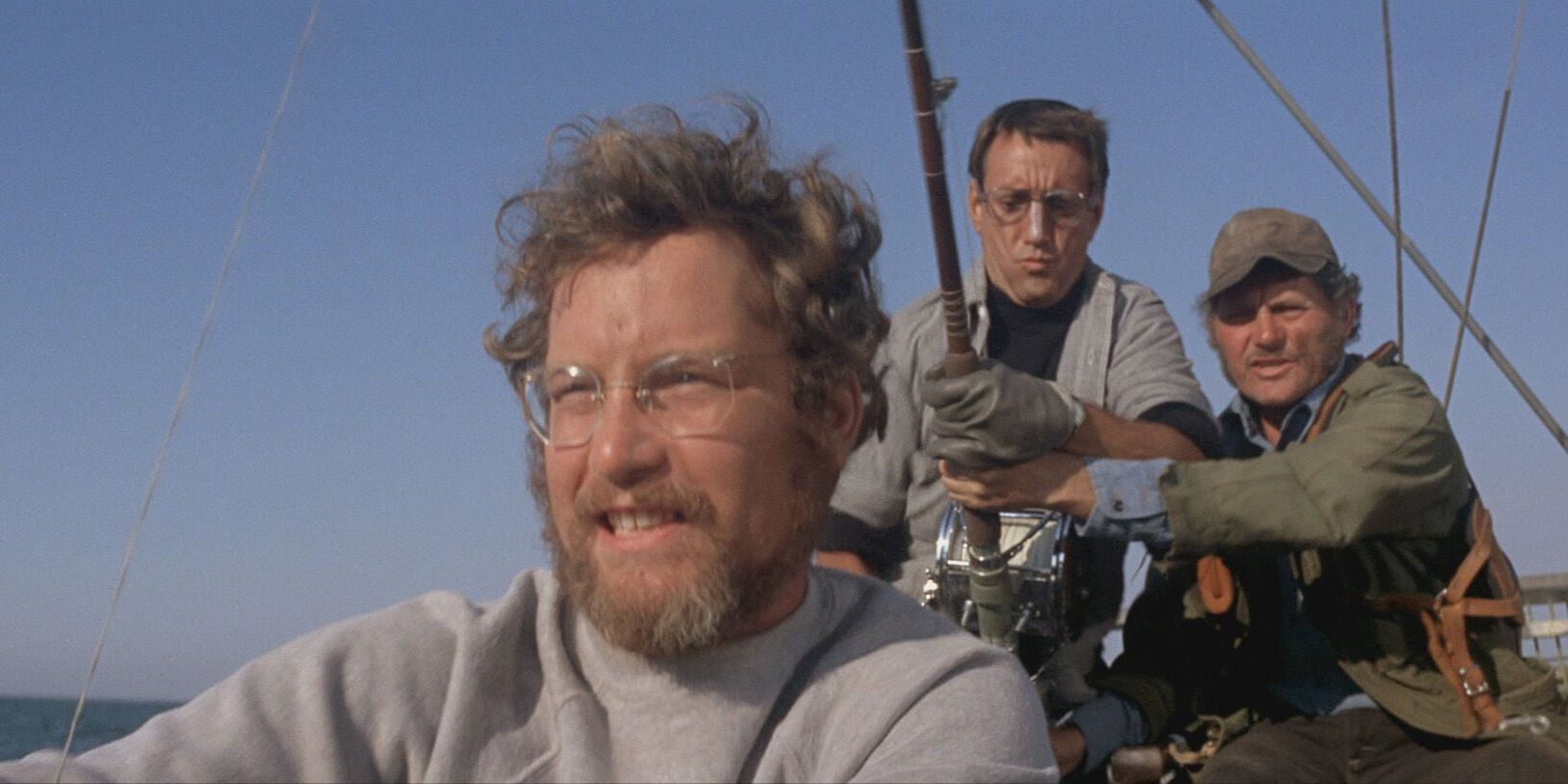 Chief Brody, Quint, and Matt Hooper in Jaws